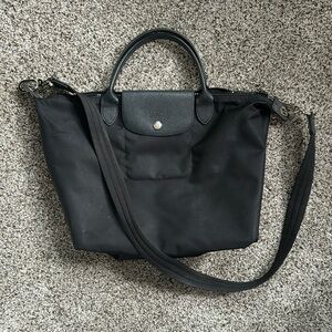 Longchamp Medium Tote Bag, with crossbody straps